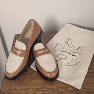 Poppy Barley Milan Black Sole Loafers